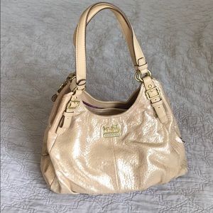 COACH Gold Shoulder Bag